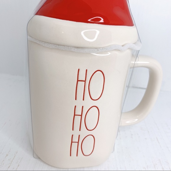 🛍SOLD🛍Christmas mug HO HO HO with Santa hat - Picture 2 of 2